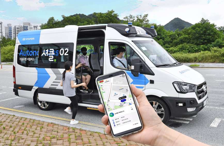 Autonomes Fahren: Hyundai testet Robo-Shuttles in Südkorea