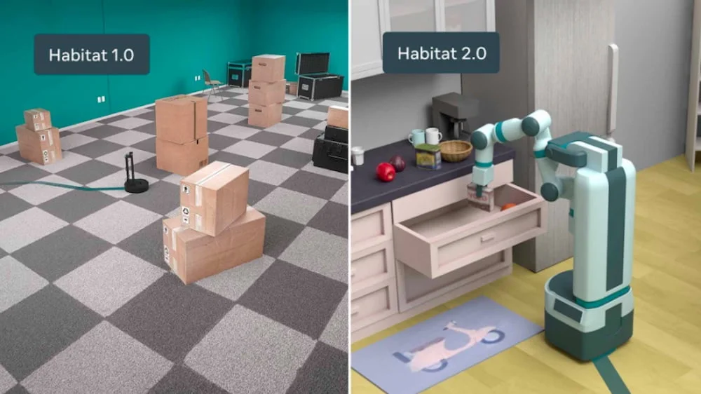 Habitat 2.0: Facebook launcht interaktive 3D KI-Lernumgebung