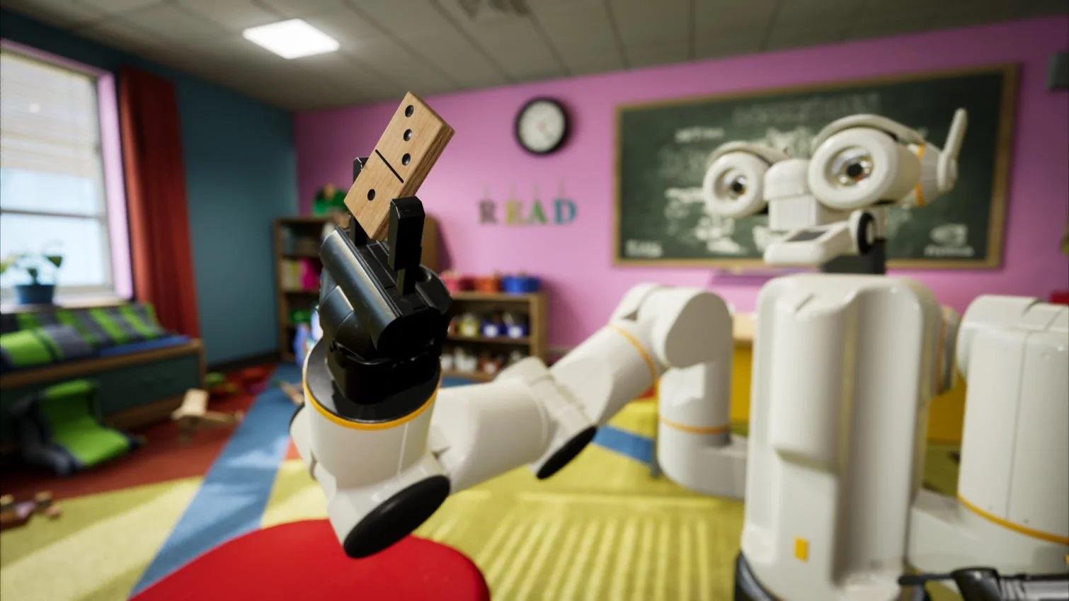 Nvidia lässt KI-Roboter in der Virtual Reality trainieren