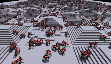Nvidia: Mit Massen-KI-Training in Minuten zum Lauf-Roboter