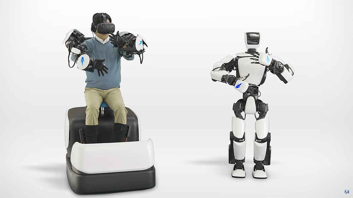 Toyotas neuer Roboter wird mit HTC Vive ferngesteuert