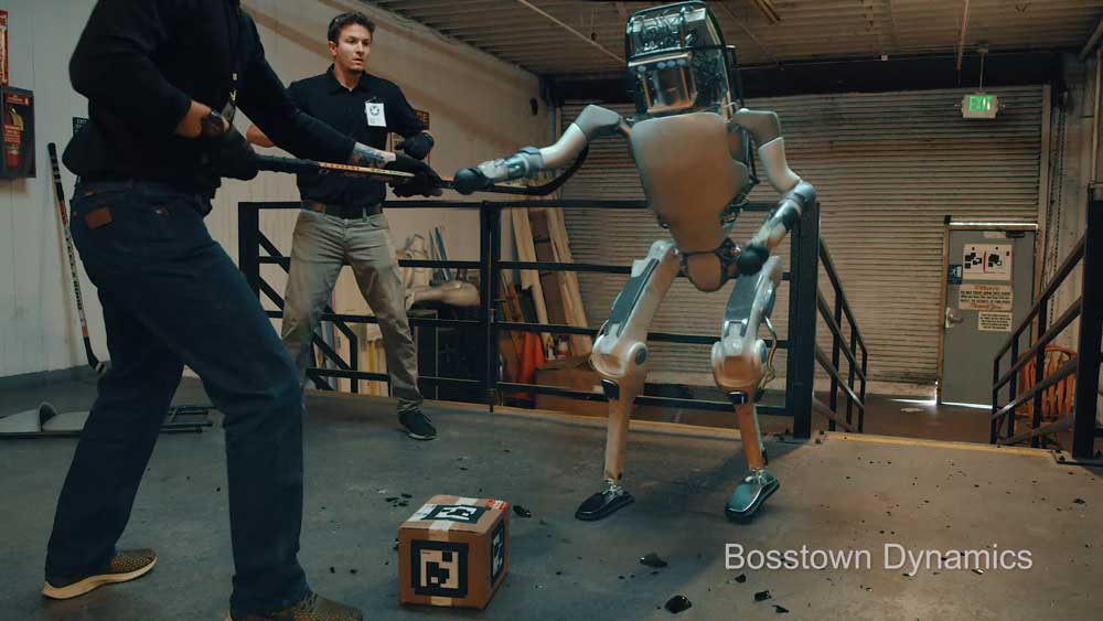 Boston Dynamics: Wenn Atlas sich wehren würde ...