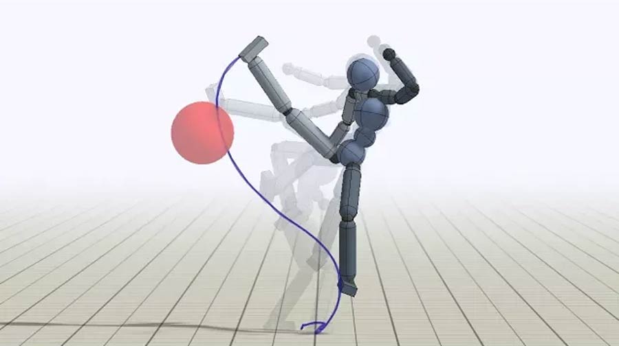 Künstliche Intelligenz: Virtuelle Roboter lernen perfektes Kung Fu