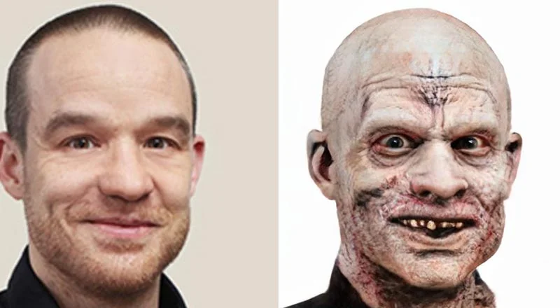 GAN-Technik macht's möglich: Ich kann mich selbst bei vollem Bewusstsein als Zombie erleben. Ich bin überzeugt. | Bild: MIXED