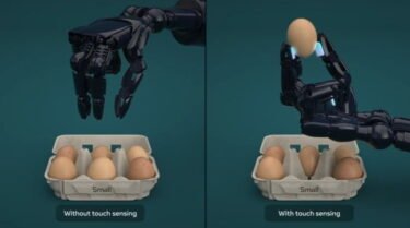 Meta stellt taktile Haut und gefühlvolle Finger für Roboter vor
