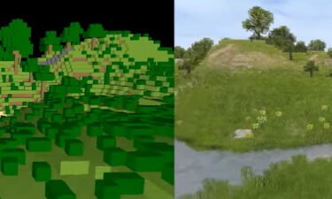 GANcraft: Nvidia-KI macht aus Minecraft-Stil detaillierte Grafik