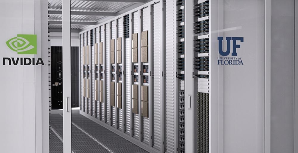 Der KI-Supercomputer von Nvidia und der Universität Florida soll der leistungsfähigste seiner Art im akademischen Umfeld werden.