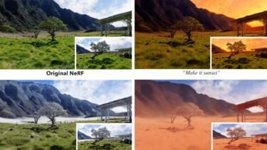 Instruct-NeRF2NeRF: Neue Methode kann 3D-Szenen per Text bearbeiten