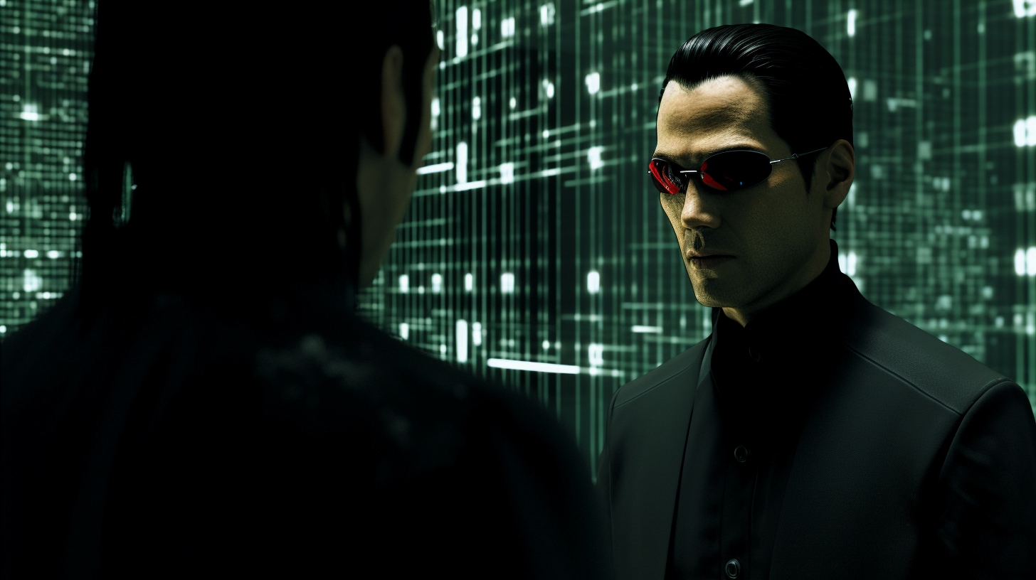 Spieler sagt KI-NPCs im Matrix-Spiel, dass sie in einer Simulation leben