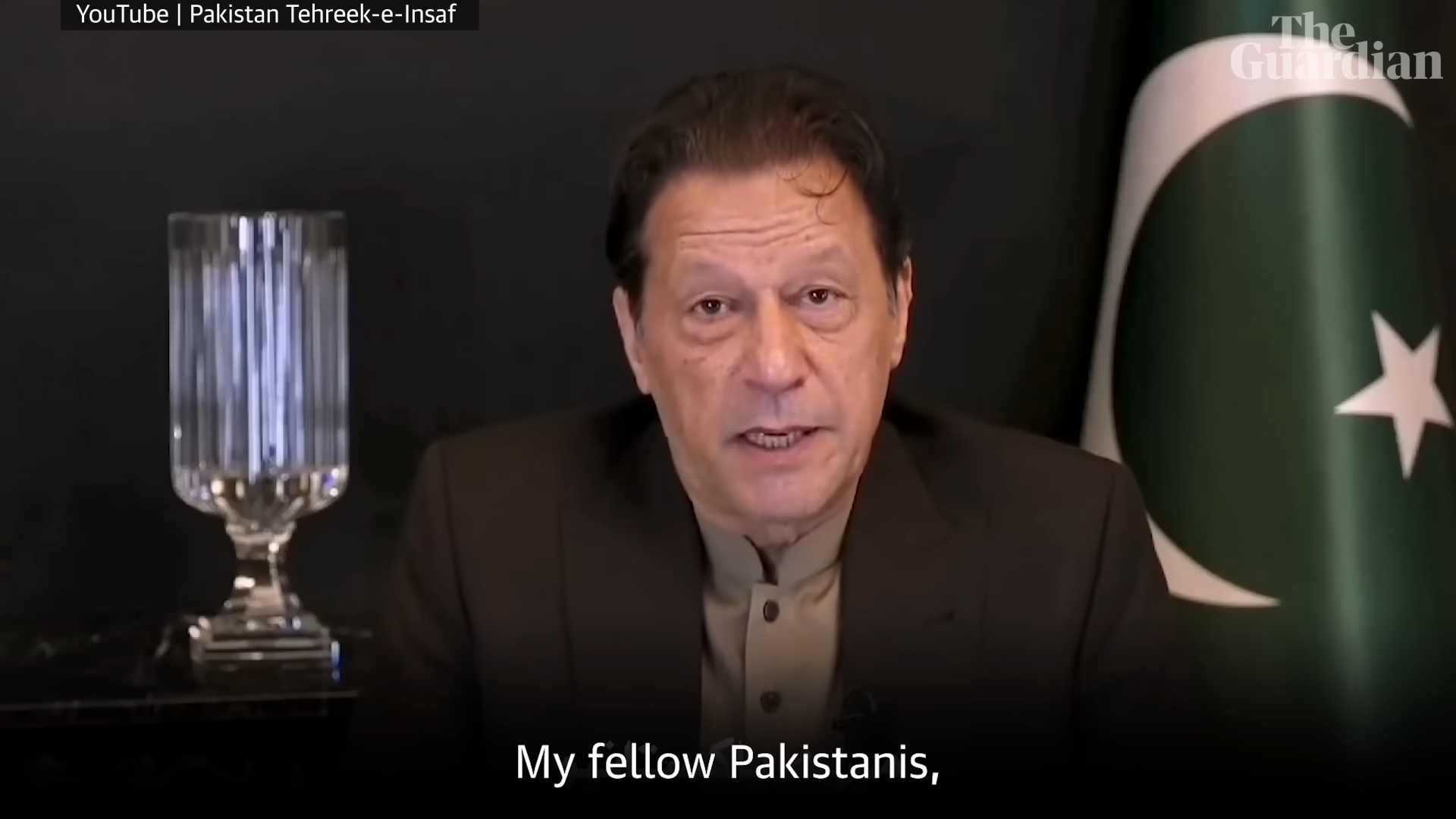 KI übernimmt die Stimme des inhaftierten Imran Khan bei einer virtuellen Kundgebung