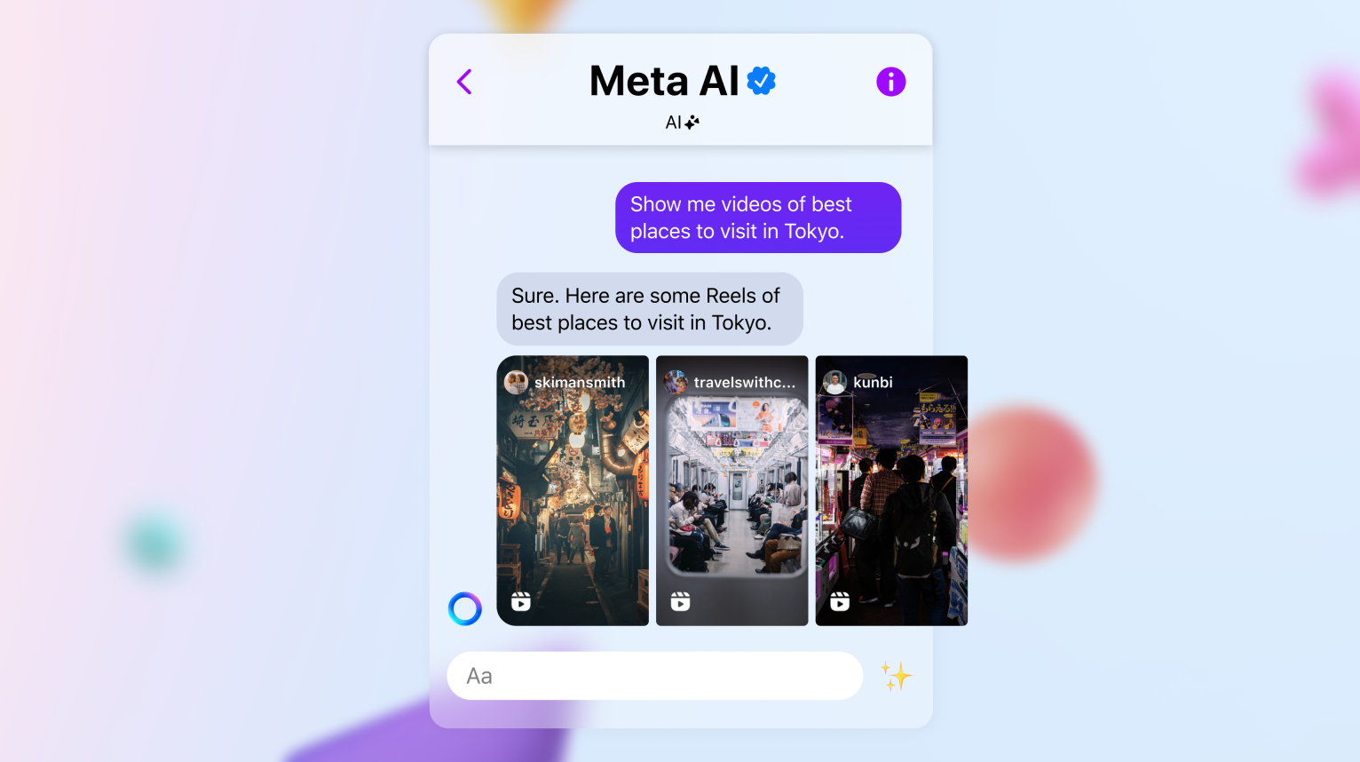Meta veröffentlicht KI-Bildgenerator und gibt Chatbots Langzeitgedächtnis
