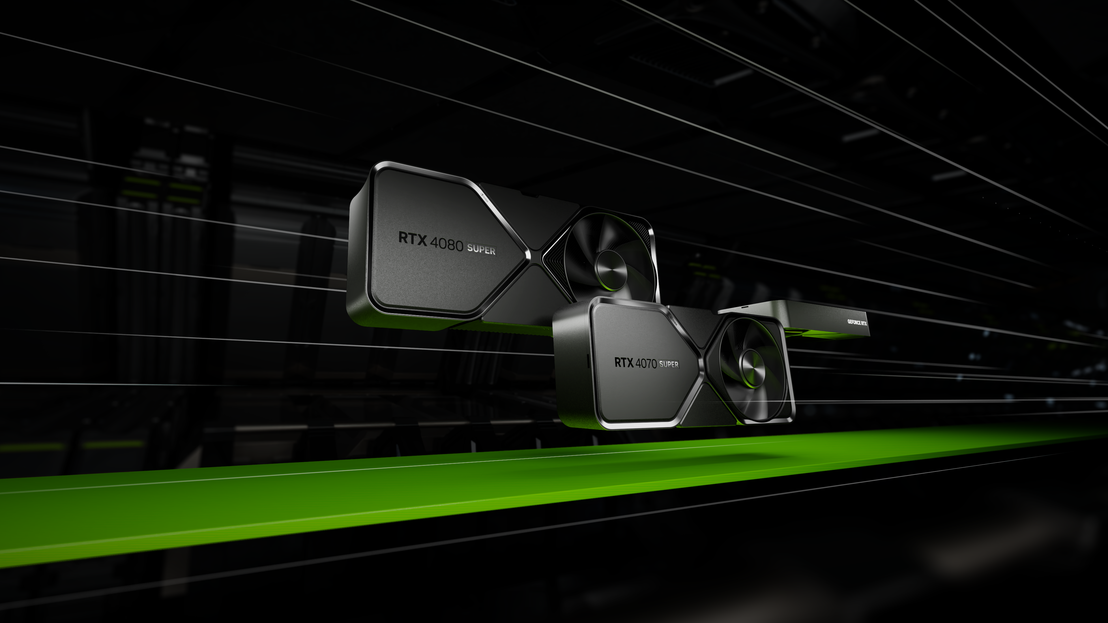 CES 2024: Nvidia bewirbt GeForce RTX 40 SUPER GPUs mit starker KI-Performance