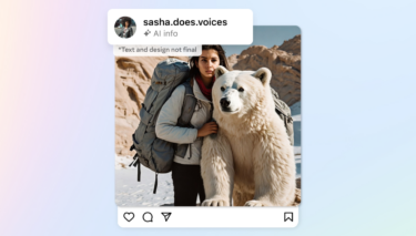 Meta will KI-Bilder und -Content besser identifizieren und kenntlich machen