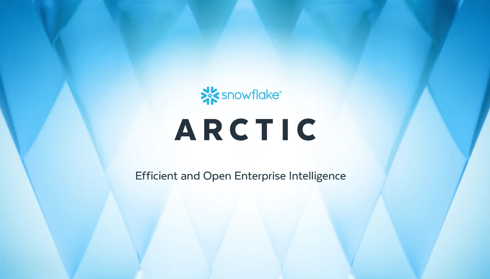 Snowflakes Arctic ist das nächste Open-Source-Modell mit Fokus auf Effizienz