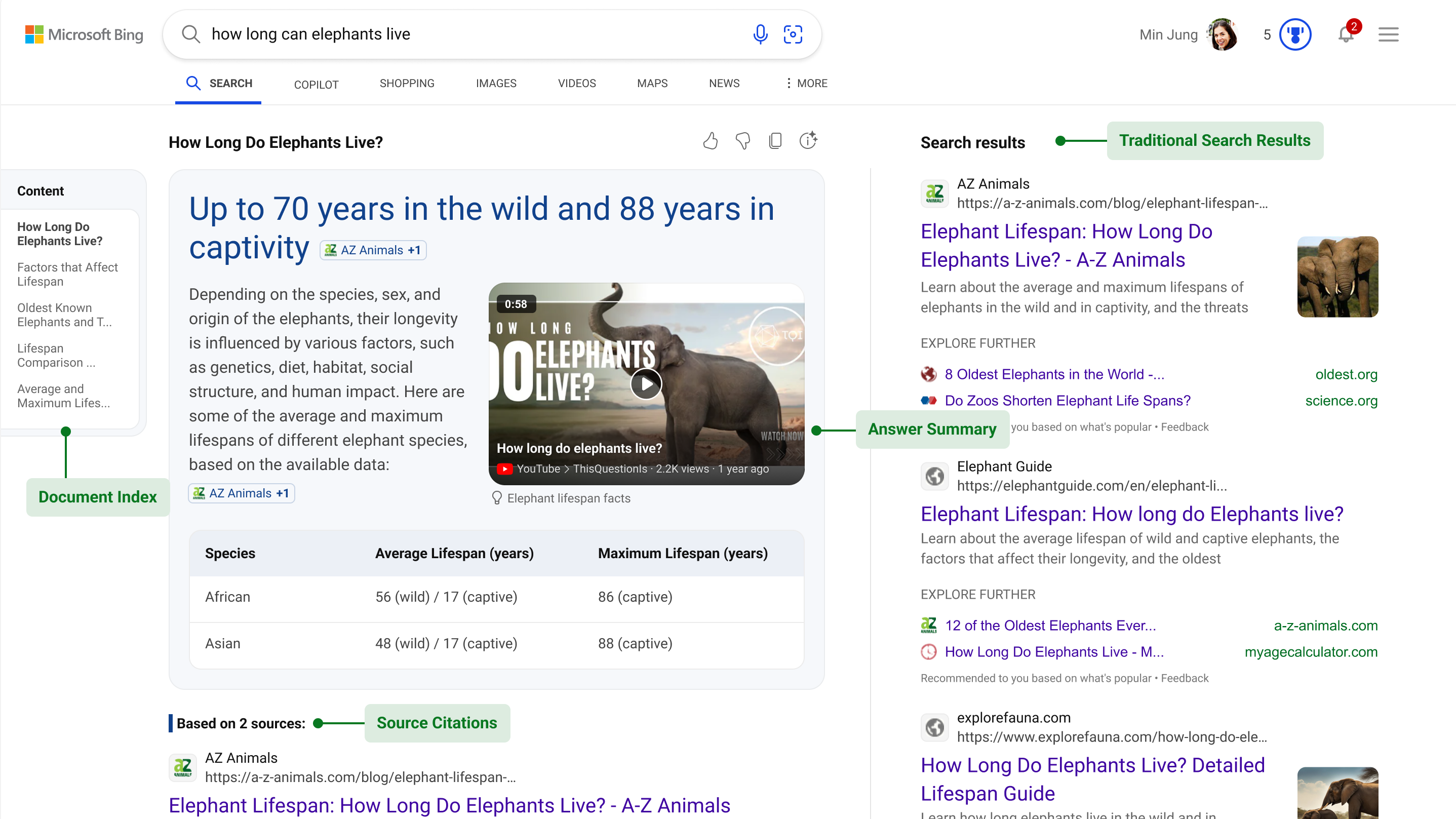 Microsoft Bing kopiert Googles Search Generative Experience mit neuer KI-Suchfunktion