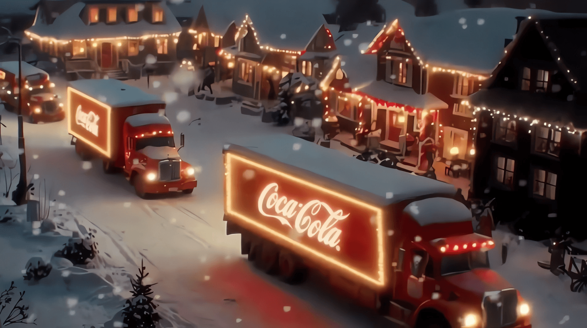 Coca-Cola hat seinen ikonischen Weihnachts-Spot mit generativer KI umgesetzt