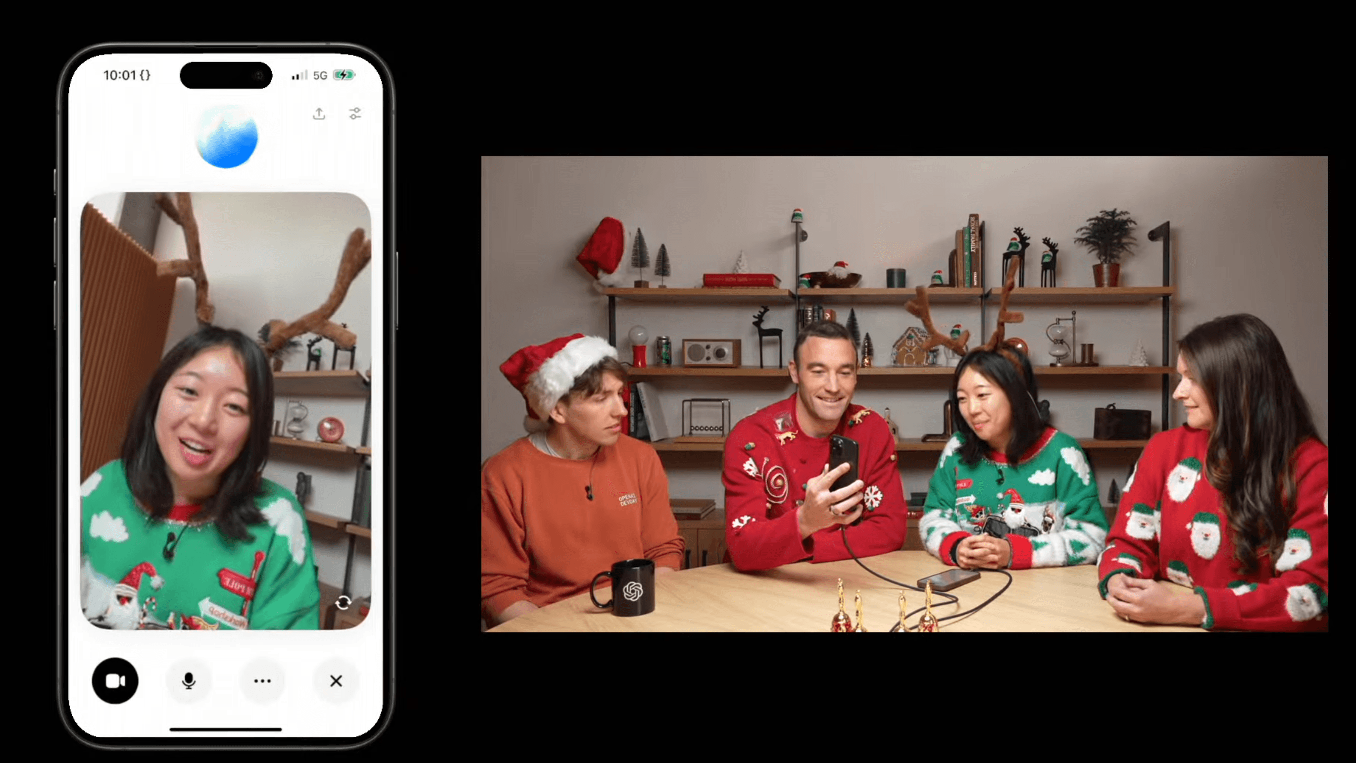 ChatGPTs Advanced Voice Mode unterstützt jetzt Live Video und Screensharing