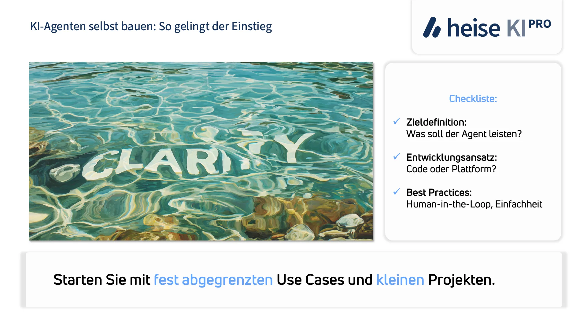 Einstieg mit KI-Agenten