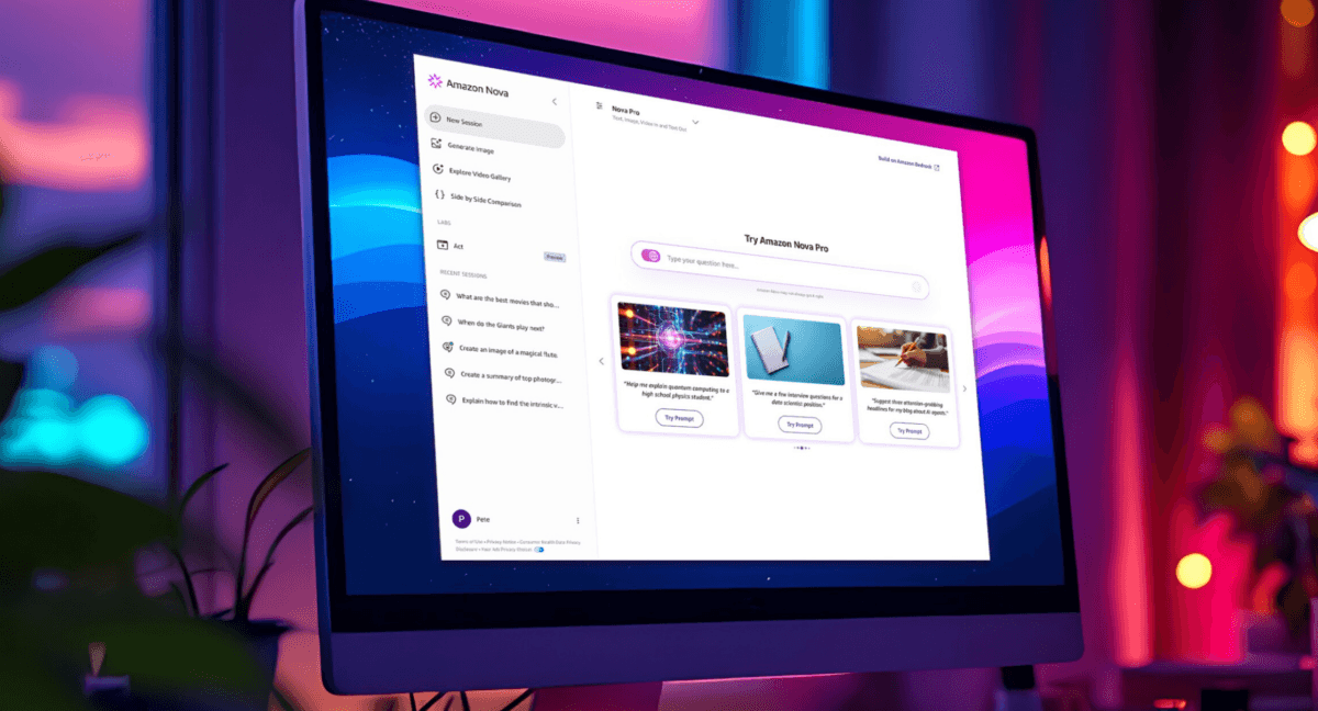 Amazon stellt mit "Nova Act" KI-Agenten als Antwort auf OpenAIs Operator vor