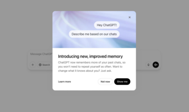 OpenAI führt neue ChatGPT-Funktion für Langzeitgedächtnis auch für kostenlose Nutzer ein