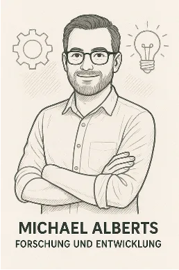 Illustration Chef Forschung und Entwicklung