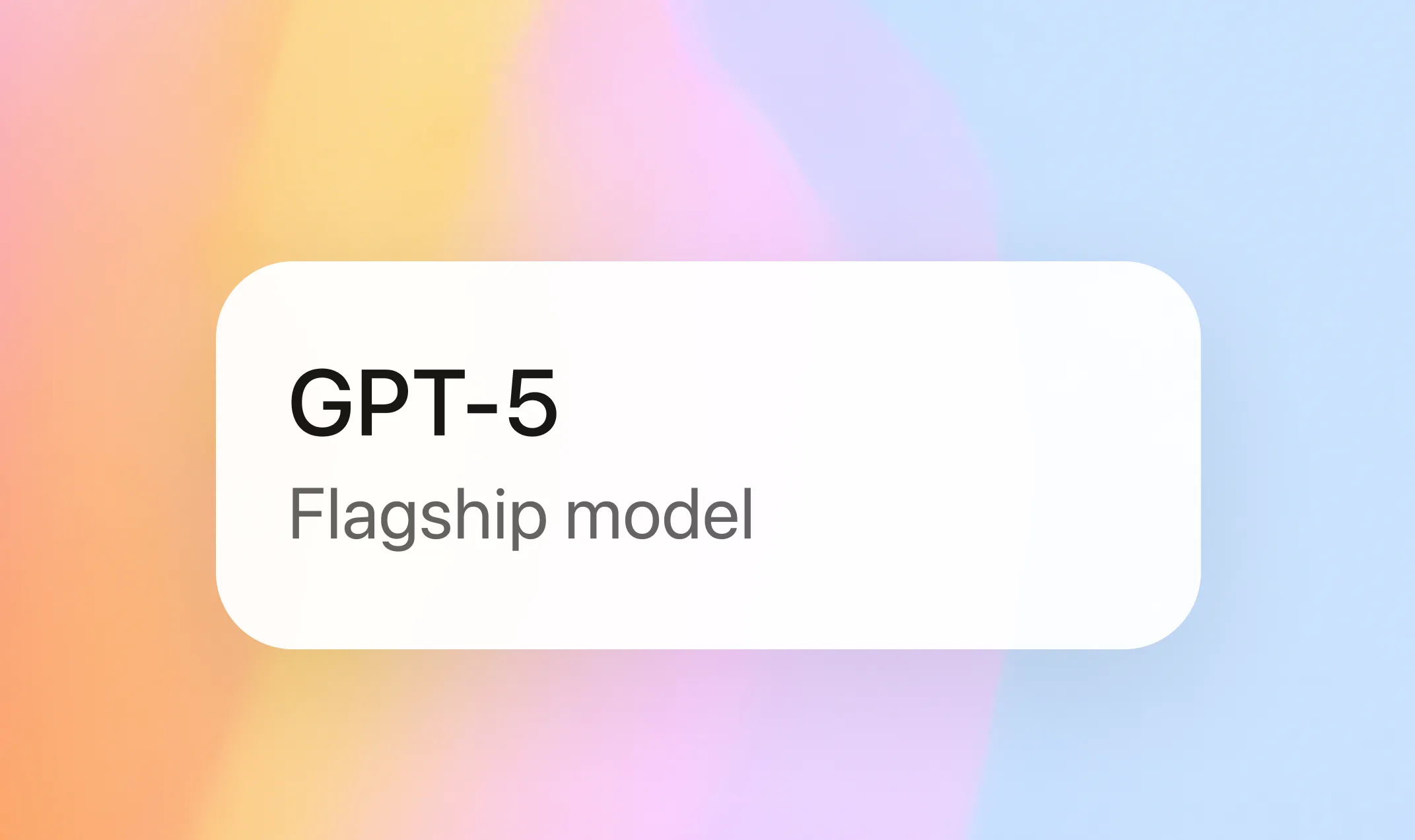 OpenAI startet GPT-5 – mit besserem Verständnis, Personalisierung und Entwickler-Tools