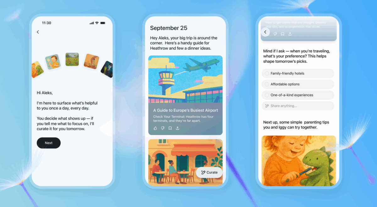 Mit dem neuen "Pulse"-Feature kann ChatGPT dich anchatten