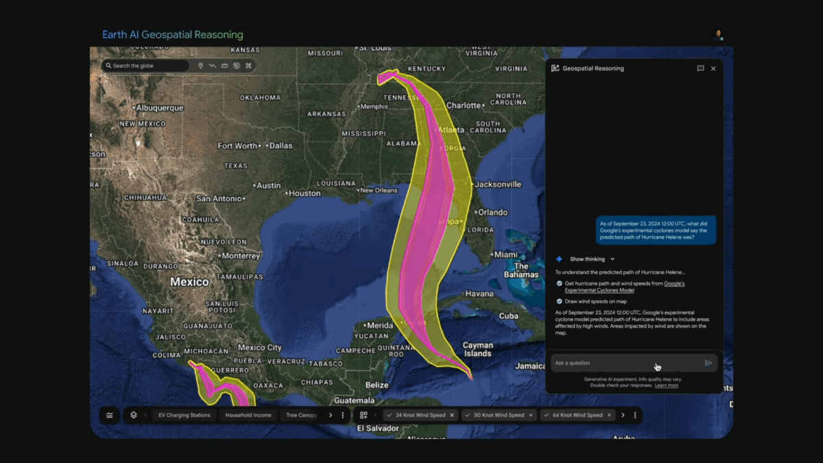 Google erweitert Earth AI: Neue KI-Funktionen für Katastrophenhilfe und Umweltüberwachung
