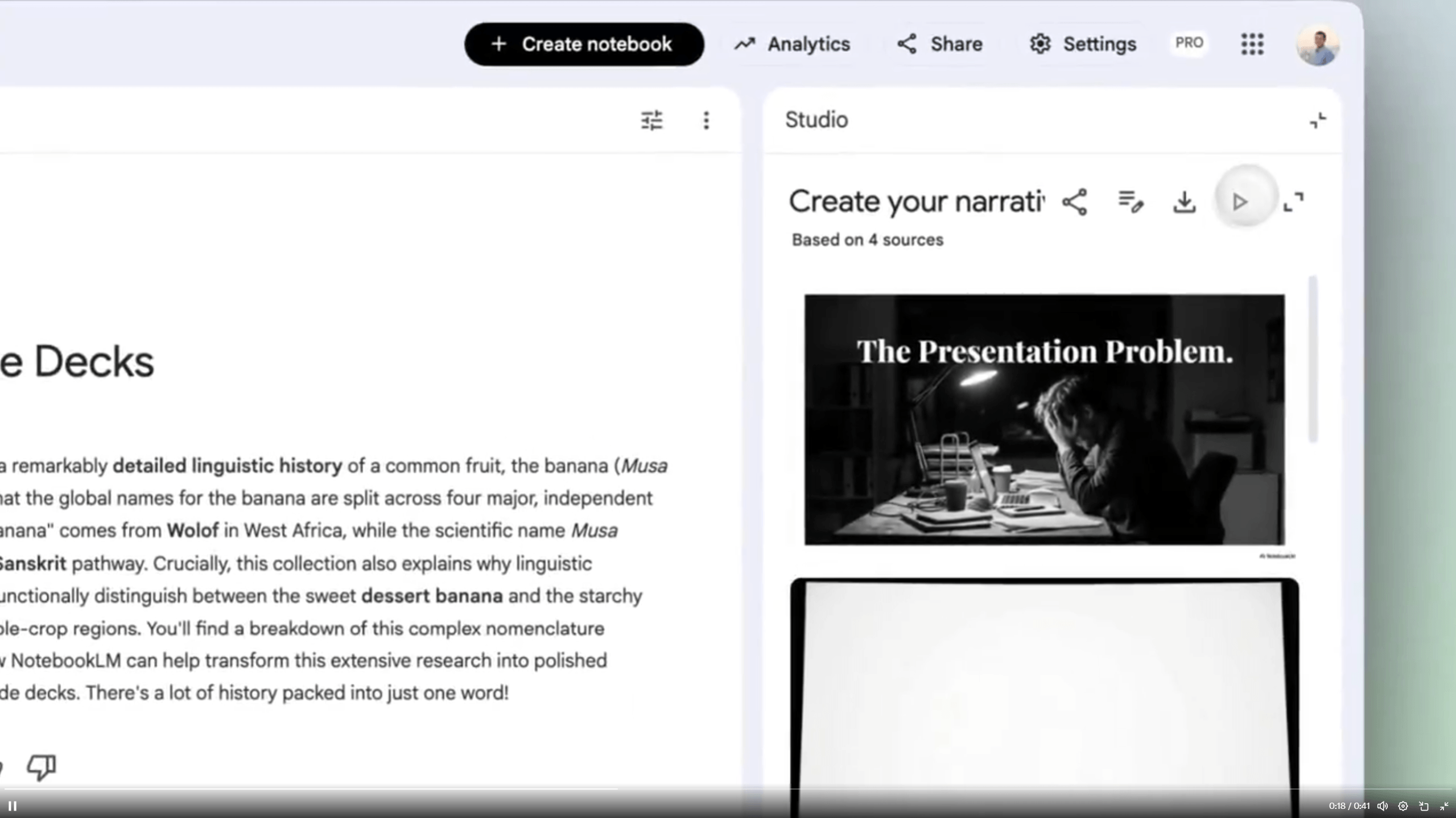 Google bringt Nano Banana Pro Slide-Generator in NotebookLM