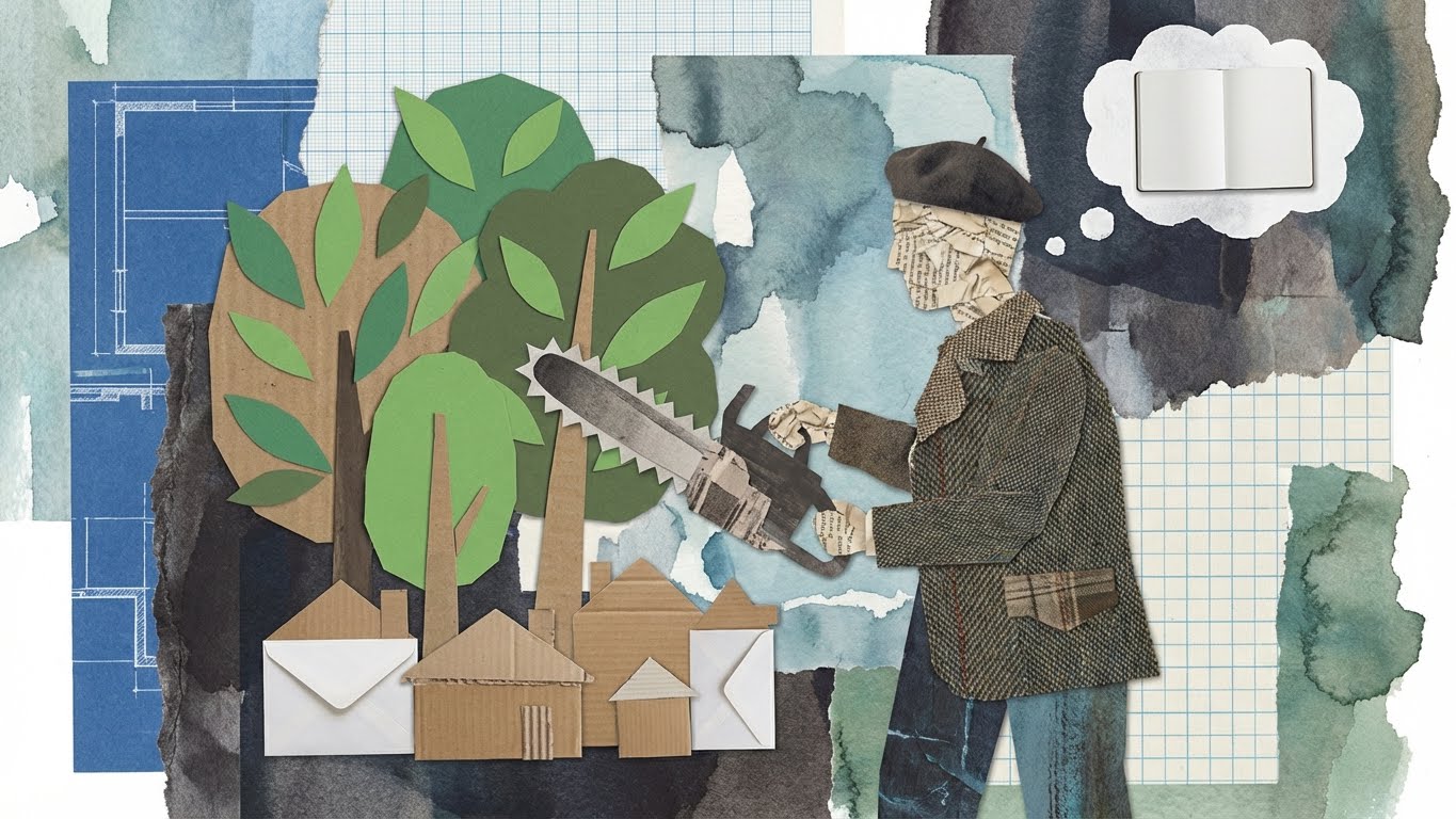 KI ersetzt Werbetexter und empfiehlt ihm dann Baumfällarbeiten