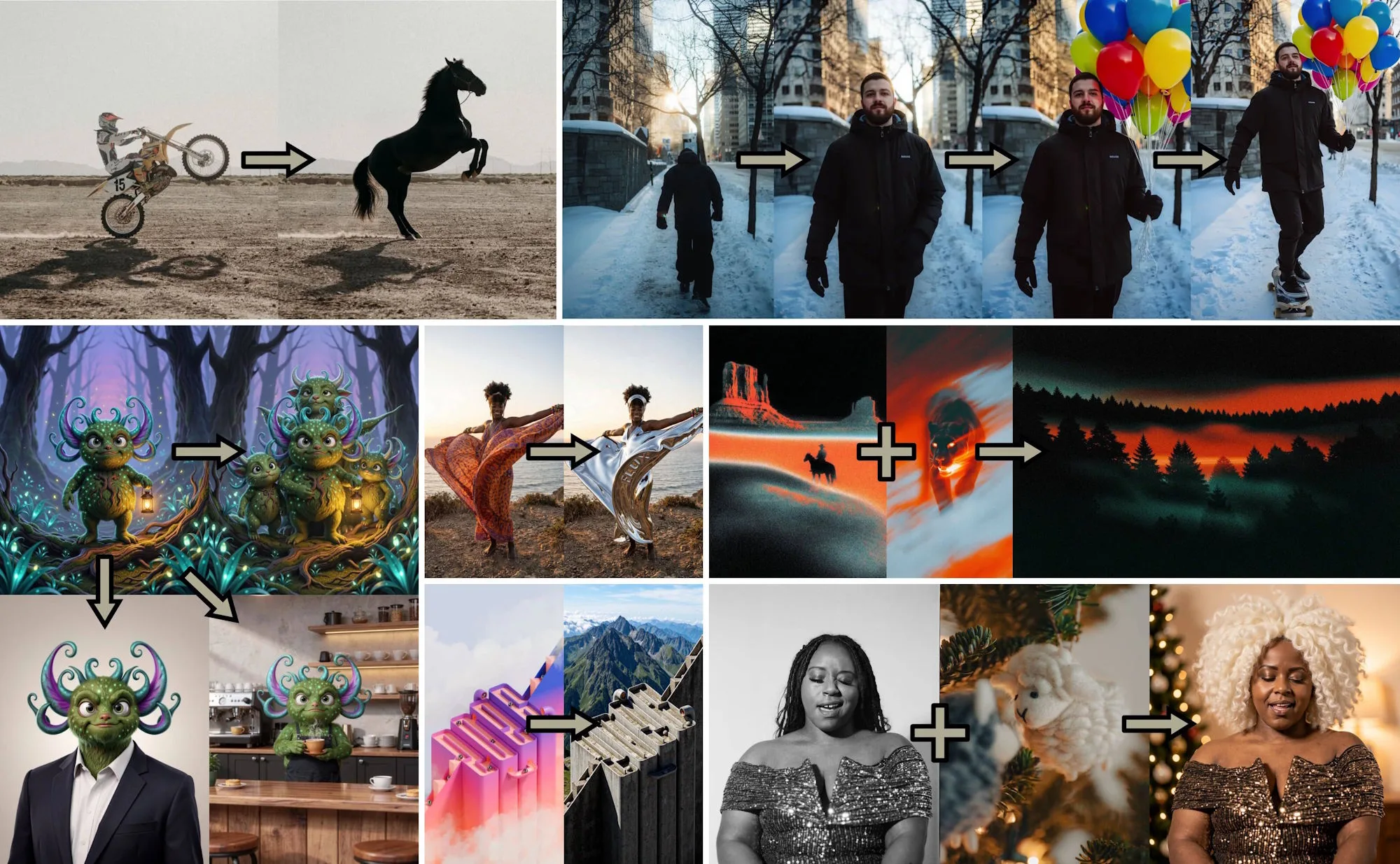  Objektaustausch, Hinzufügen von Elementen und Stil-Kombinationen